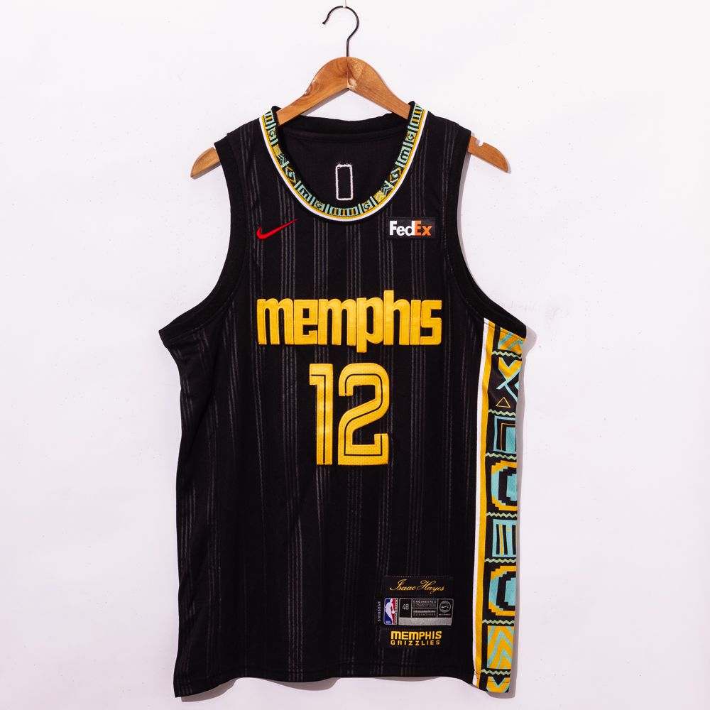 Men Memphis Grizzlies #12 Morant Black 2021 Nike Game NBA Jersey->los angeles lakers->NBA Jersey